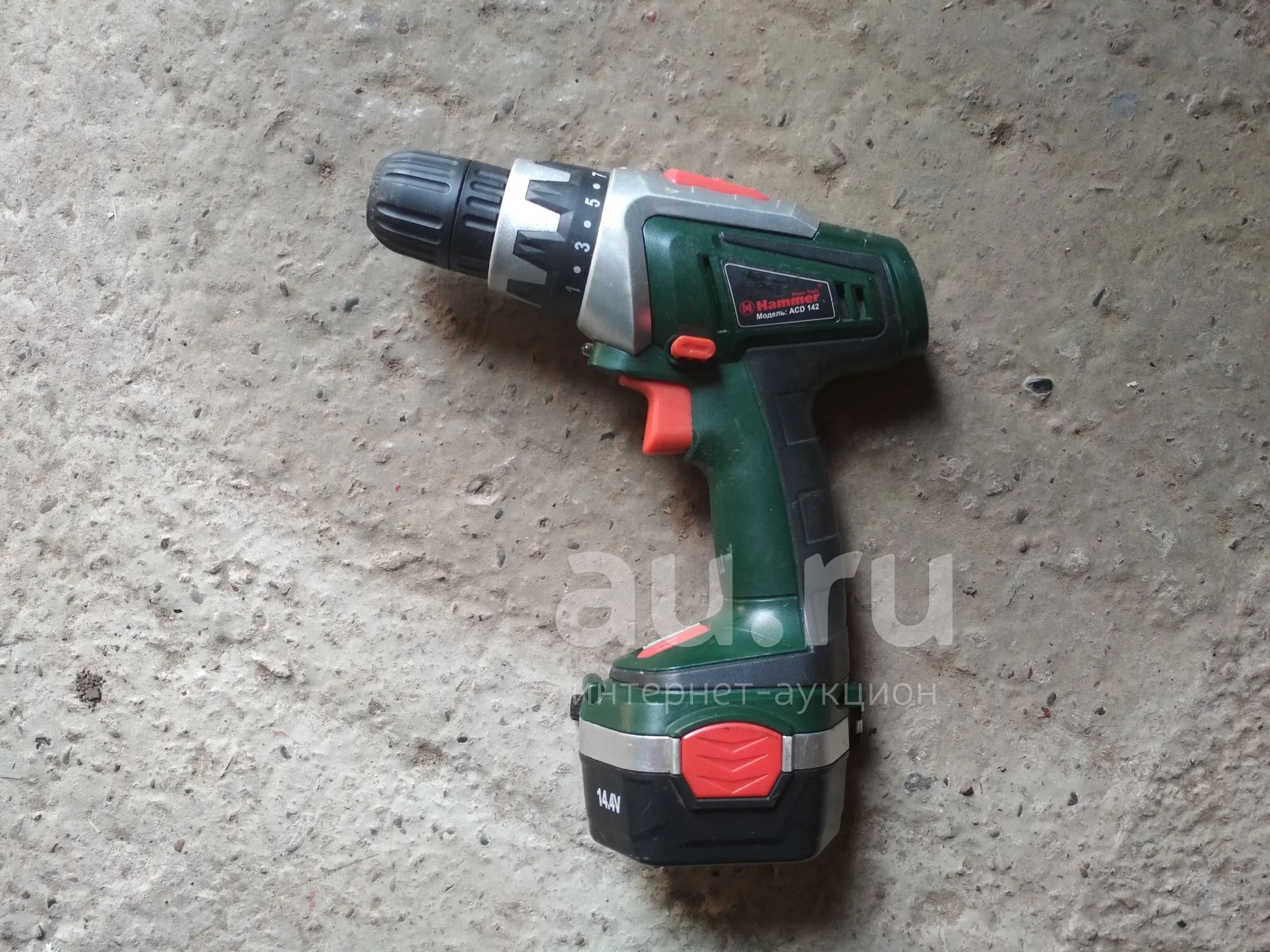 Шуруповерт Hammer ACD 142 14,4V — купить в Красноярске. Состояние ...