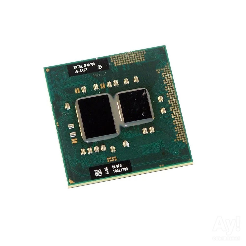 Процессор Intel Core i5-540M (4 Потока, 3.07GHz TB, mPGA988 (Socket G1 ...