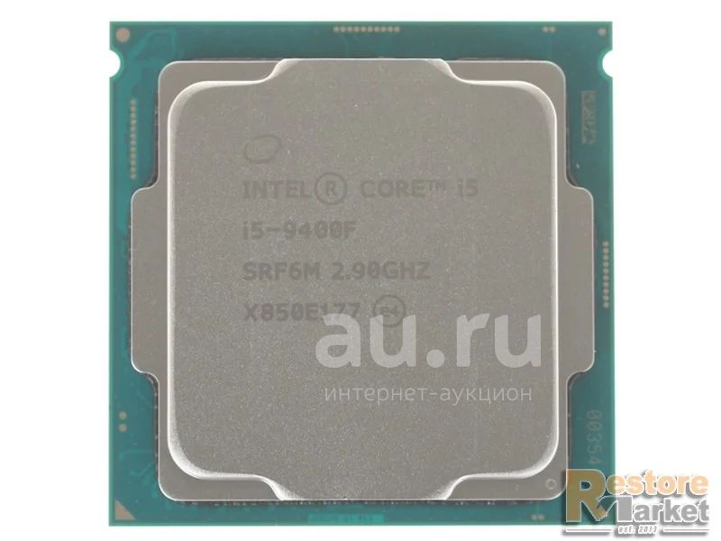 Процессор {Intel, LGA1151-v2, i5-9400F, 6 ядер, 6 потоков, 2.9ГГц, DDR4 ...