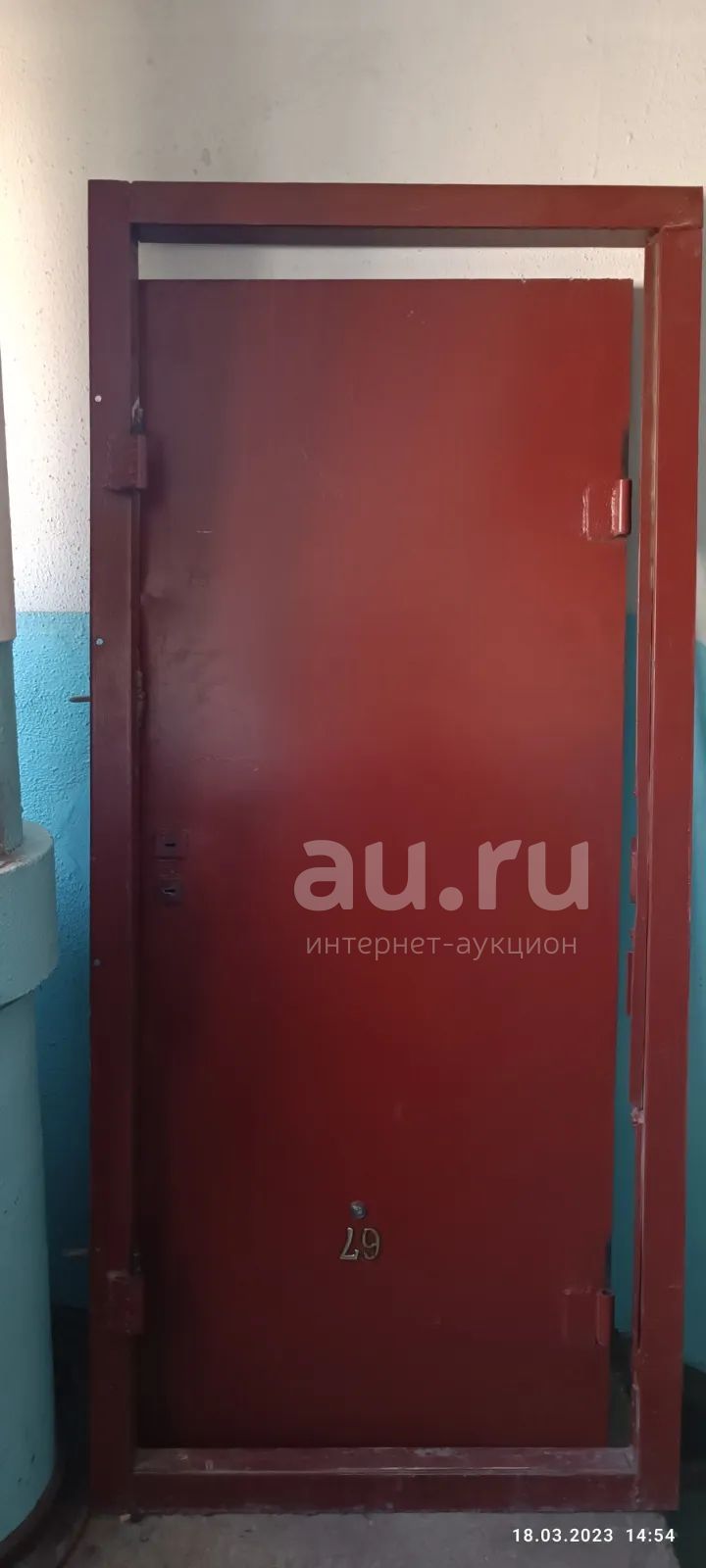 Дверь входная, железная — купить в Красноярске. Состояние: Б/у. Двери ...
