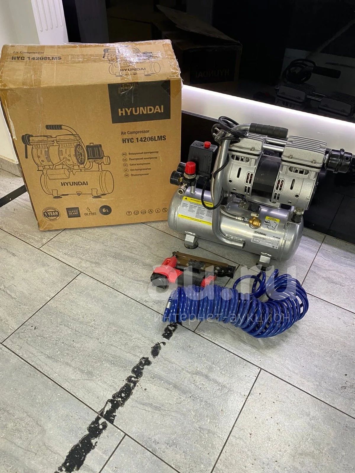 Компрессор Поршневой Hyundai Hyc 3050s Безмасляный Купить