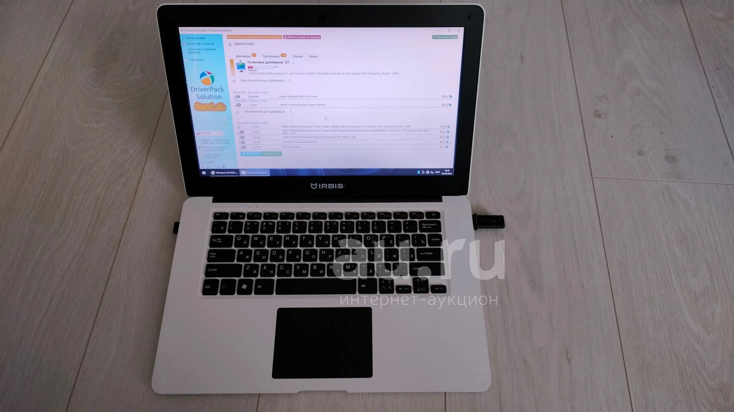 Ноутбук irbis nb48 — купить в Красноярске. Состояние: Б/у. Клавиатуры ...