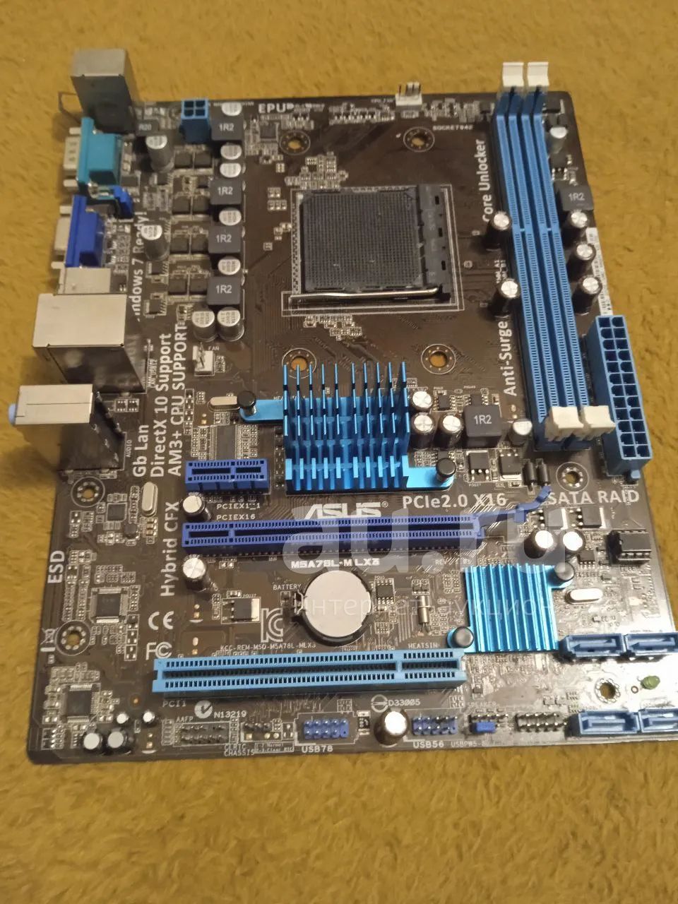 Материнская плата sAM3+ Asus M5A78l-M LX3 [Неисправно] — купить в ...