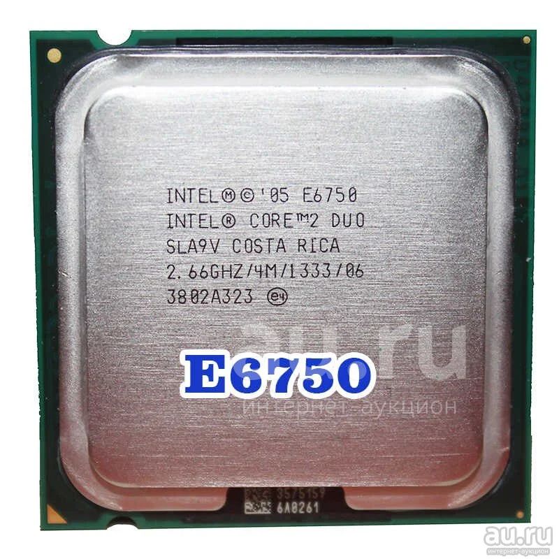 Интел коре 4. Core 2 Duo e6750. Процессор Intel Core 2 Duo. 775 Core 2 Duo. Intel Core 2 Duo 2.66GHZ.