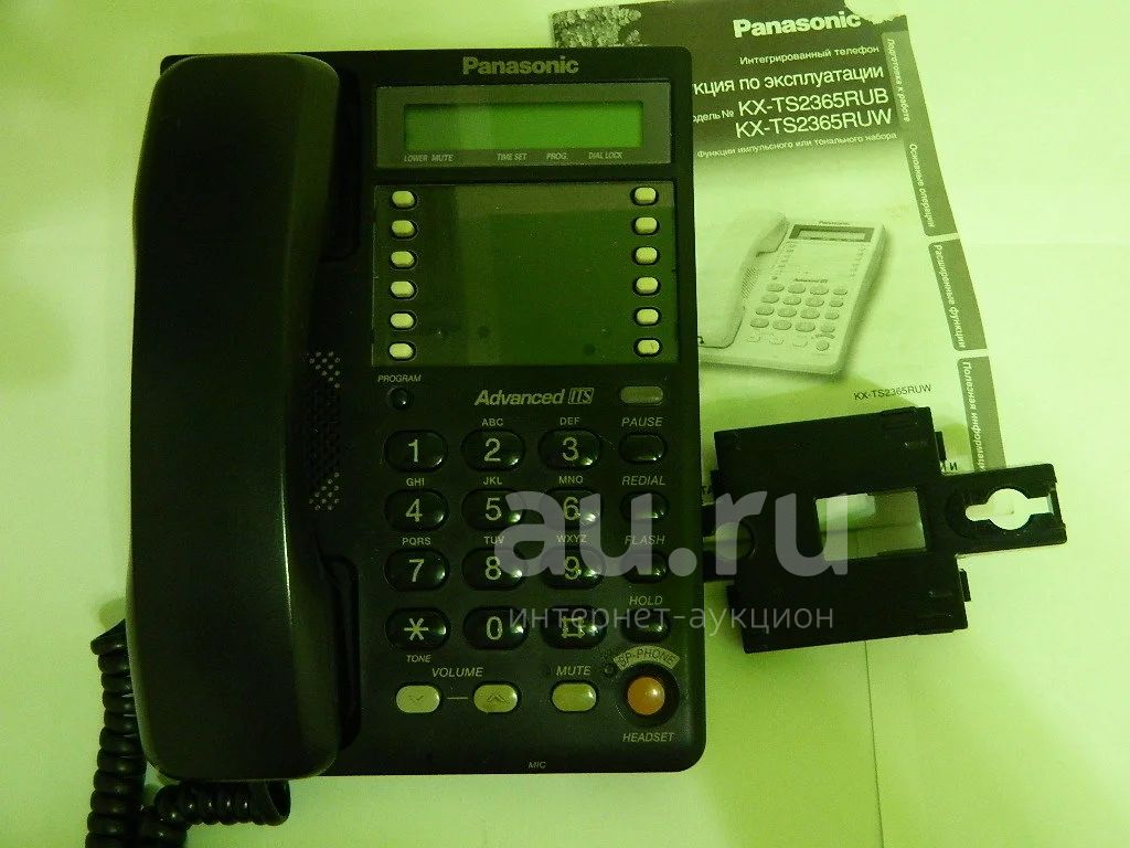 телефон Panasonic KX-TS2365 — купить в Красноярске. Состояние: Б/у.  Проводные телефоны на интернет-аукционе Au.ru