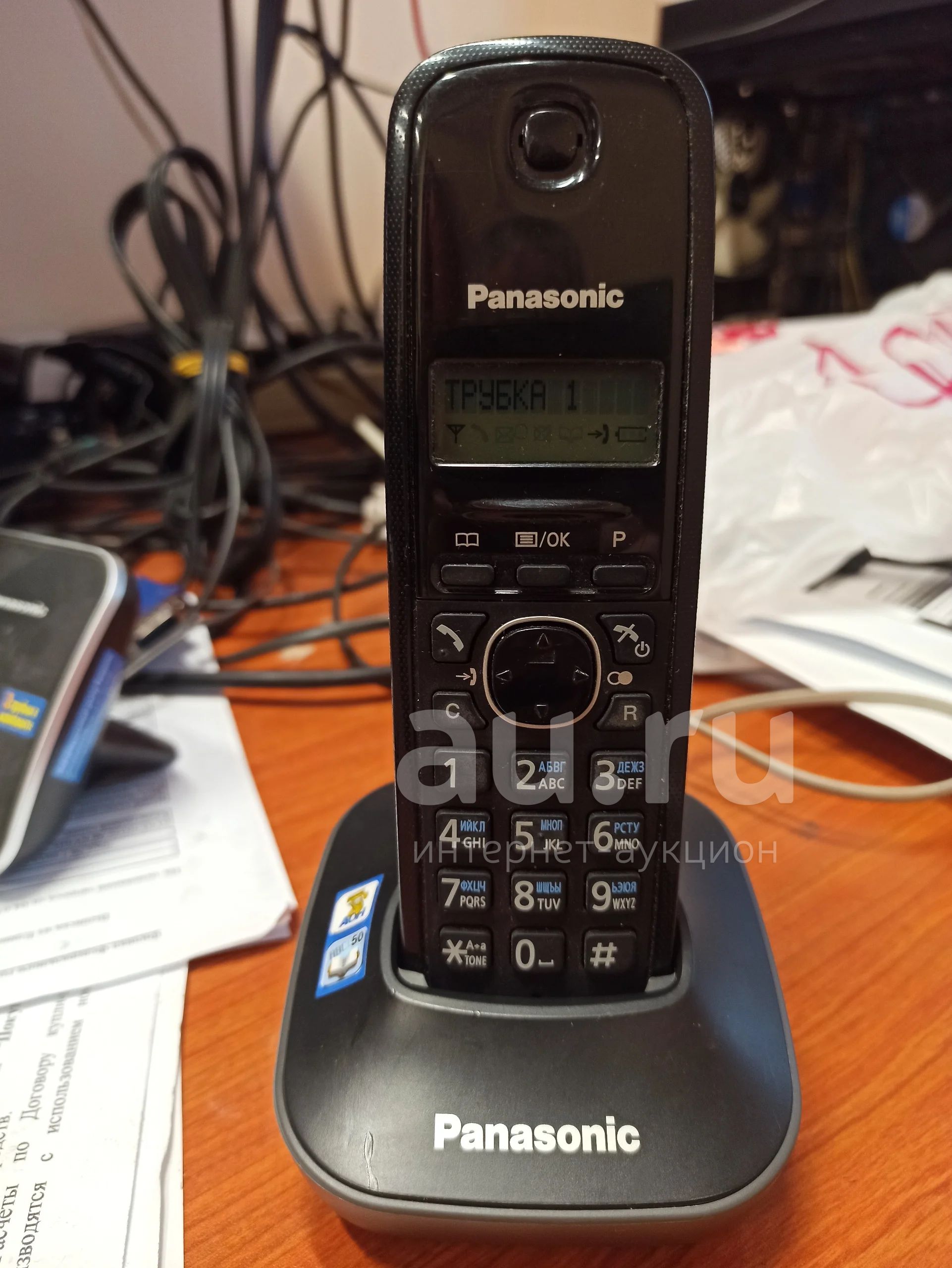 Dect телефон Panasonic KX-TG1611RU — купить в Красноярске. Состояние: Б/у.  DECT и радиотелефоны на интернет-аукционе Au.ru