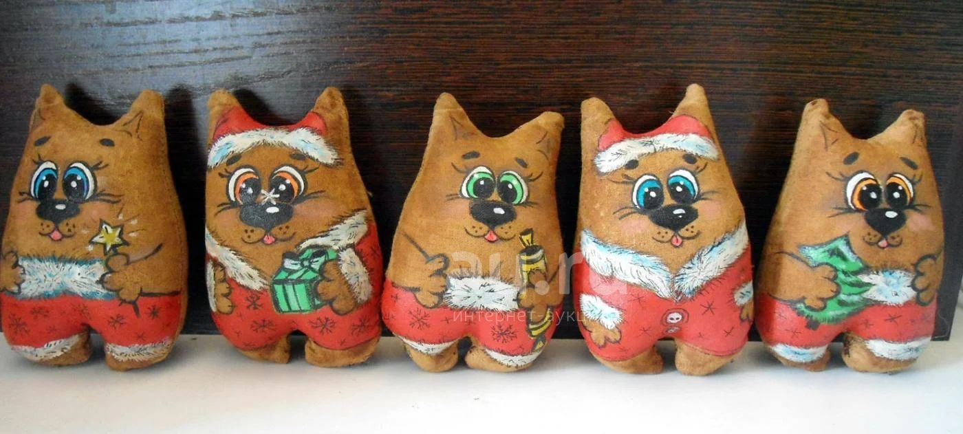 Кофейные игрушки новогодние