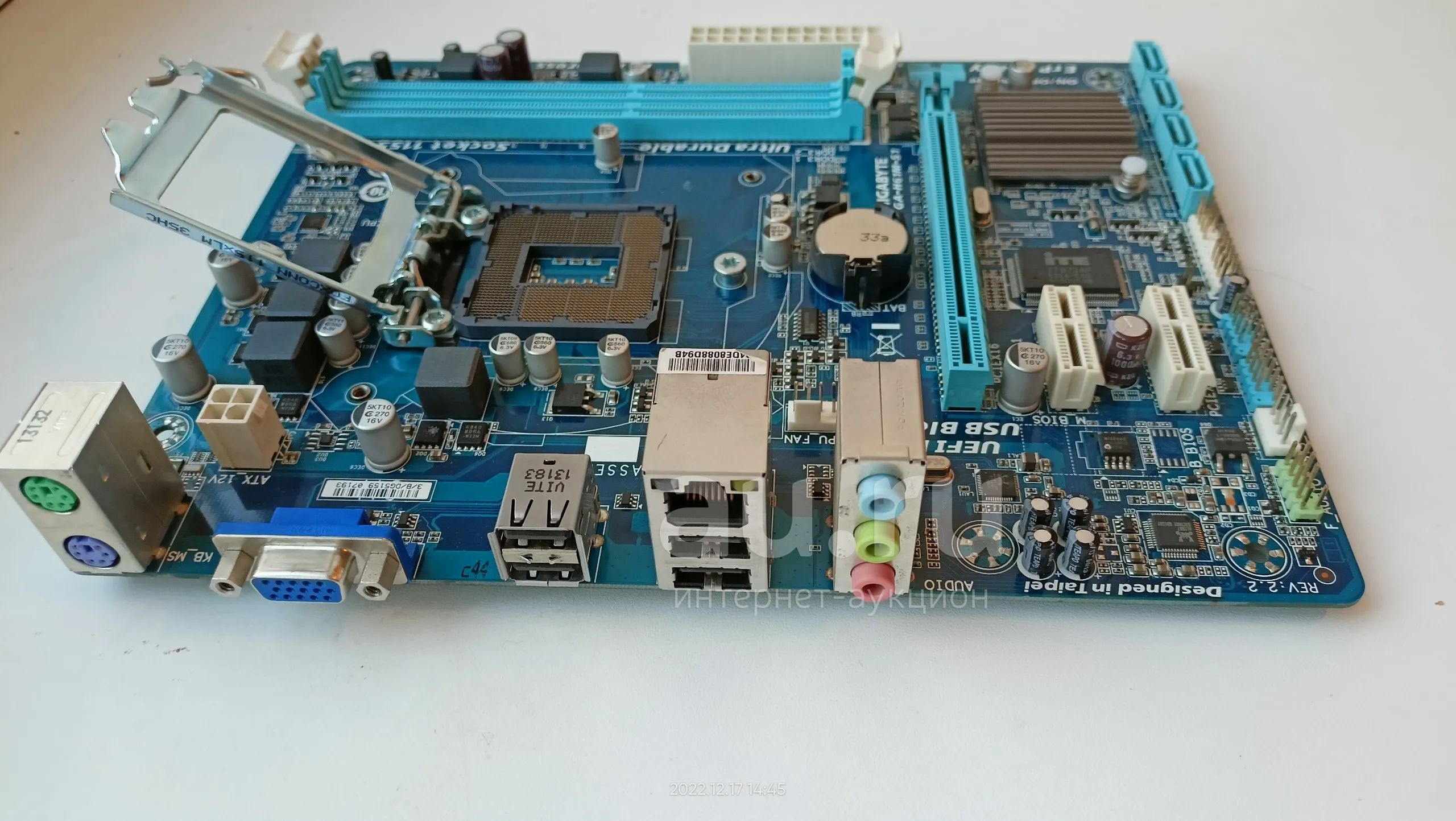 Материнская плата GigaByte Ga h61M-S1 Socket 1155 — купить в ...