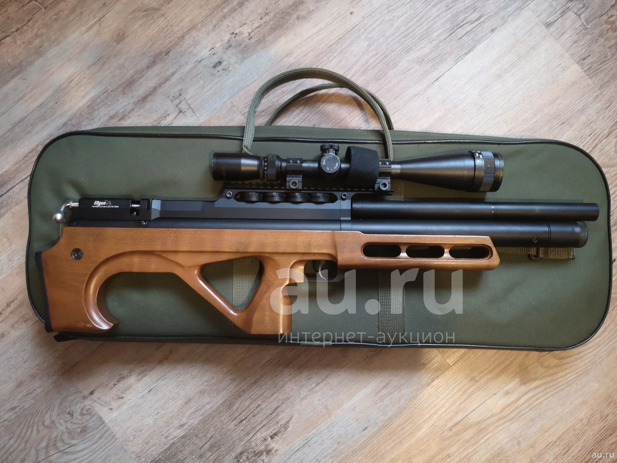 EDgun Матадор R3М 5.5 мм, 10 зарядная пневматическая винтовка (PCP ...