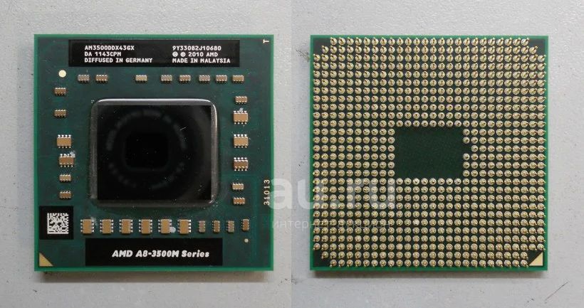 4 ядерный Процессор AMD A8-3500m — купить в Красноярске. Состояние: Б/у ...