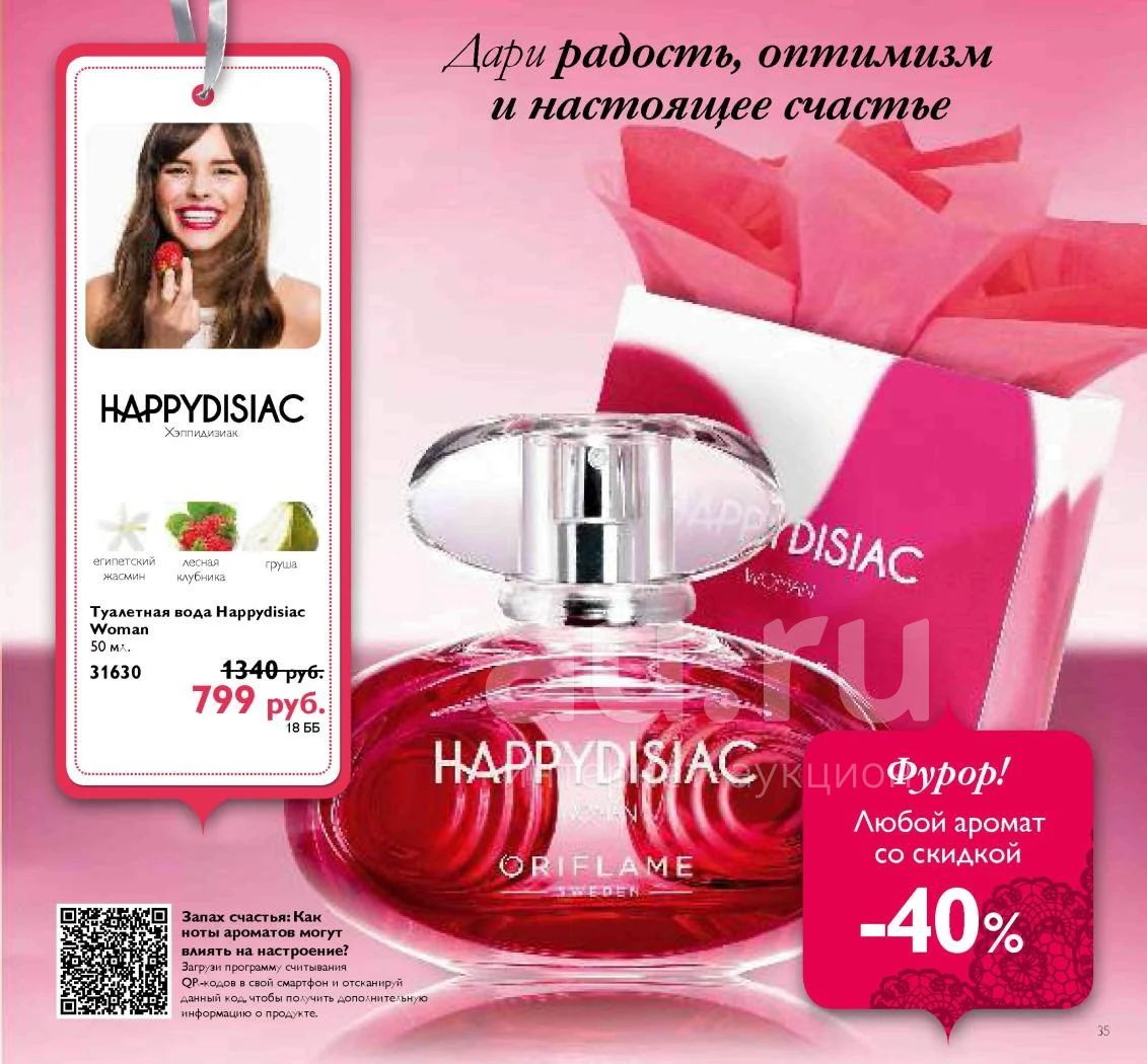 Туалетная вода Happydisiac Woman — купить в Состояние
