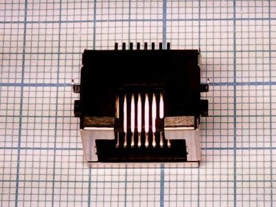 Лот: 12286739. Фото: 1. Разъём RJ-45 №18 female. Разъёмы