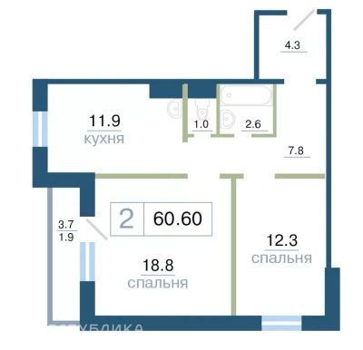 Лот: 25117791. Фото: 1. Продажа Квартира Красноярск, Дубровинского... Квартиры, студии