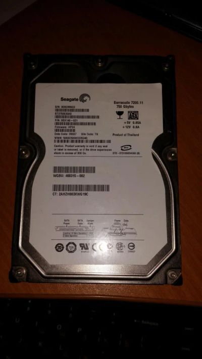 Лот: 8754013. Фото: 1. Жёсткий диск Seagate Barracuda... Жёсткие диски (HDD)