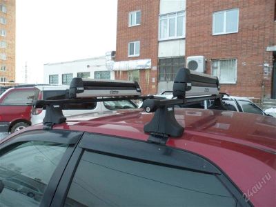 Лот: 2373454. Фото: 1. багажники на крышу Thule на Honda... Багажники, боксы, фаркопы