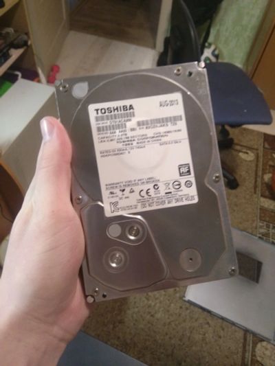 Лот: 17217512. Фото: 1. Жёсткий диск Toshiba 2tb. Жёсткие диски (HDD)