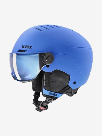 Лот: 25702125. Фото: 1. Шлем детский Uvex Rocket Visor... Другое (спортивная одежда)