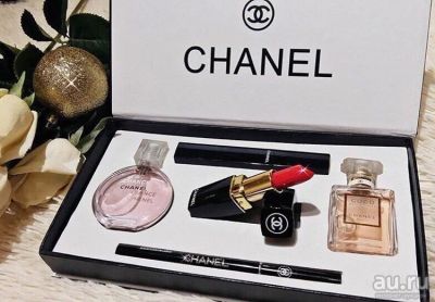 Лот: 15243907. Фото: 1. Подарочный chanel 5 в 1! Новый... Женская парфюмерия