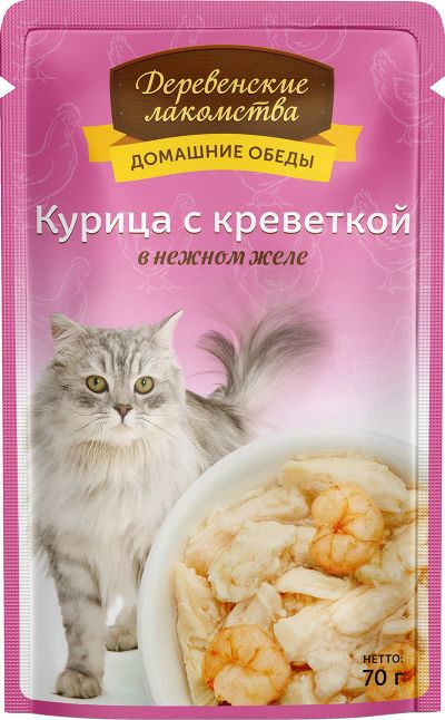 Лот: 14279033. Фото: 1. Деревенские лакомства Курица с... Корма