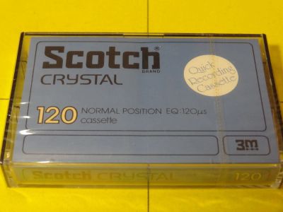 Лот: 10719158. Фото: 1. Кассета Scotch (3m) Crystal 120. Другое (аудиотехника)