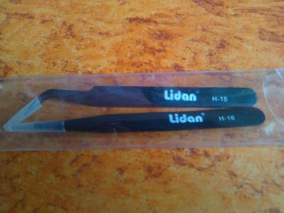 Лот: 3362202. Фото: 1. Пинцеты для наращивания Lidan. Наращивание ресниц, волос