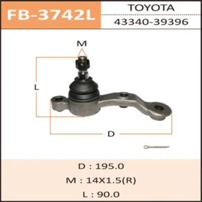 Лот: 18582356. Фото: 1. Шаровая опора fixone front low... Ходовая, подвеска, рулевое управление