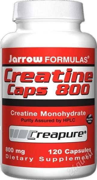 Лот: 2923061. Фото: 1. креатин в капсулах, JARROW - Creatine... Спортивное питание, витамины