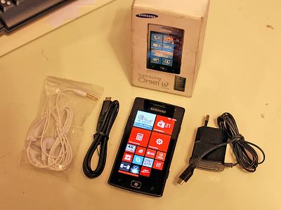 Лот: 3732439. Фото: 1. Samsung omnia w i8350. Смартфоны