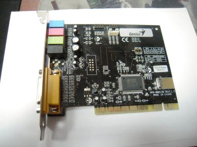 Лот: 7631302. Фото: 1. Хорошая звуковая карта PCI C-Media... Звуковые карты