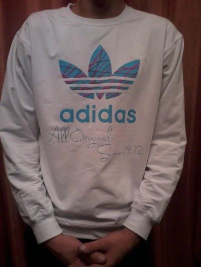 Лот: 3067323. Фото: 1. Толстовка adidas. Свитеры, толстовки, худи