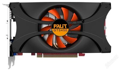 Лот: 910771. Фото: 1. Nvidia GeForce GTS 450 1Gb. Видеокарты