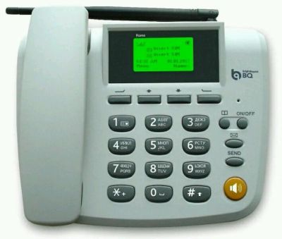 Лот: 9294945. Фото: 1. Стационарный GSM телефон 2-sim... Стационарные GSM