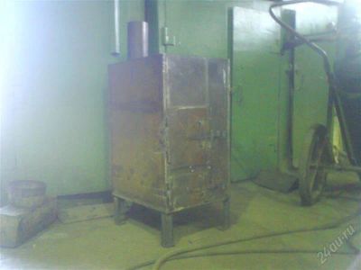 Лот: 981948. Фото: 1. печь банную металлическую. Печи для бани, сауны