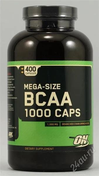 Лот: 2687482. Фото: 1. Optimum Nutrition BCAA 400 капсул. Спортивное питание, витамины