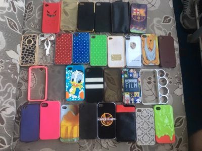 Лот: 9855684. Фото: 1. Продам чехлы iphone 4,4s,5,5s... Чехлы, бамперы