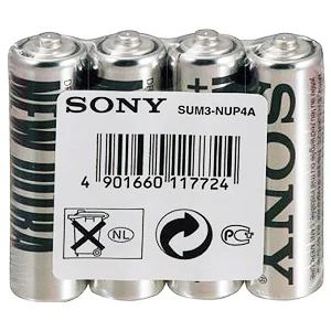 Лот: 7289864. Фото: 1. Батарейка R6 SONY NEW ULTRA (8... Батарейки, аккумуляторы, элементы питания