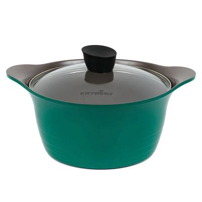 Лот: 24940172. Фото: 1. Кастрюля Frybest Emerald 4,5л. Кастрюли