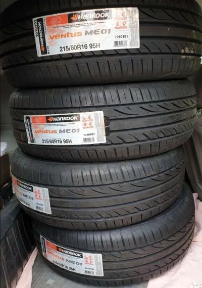 Лот: 20020006. Фото: 1. шины 215/60 R16 Hankook K114 Ventus... Шины