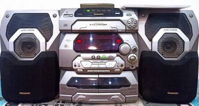 Лот: 6509615. Фото: 1. Музыкальный центр Panasonic SA-AK27. Музыкальные центры, магнитолы