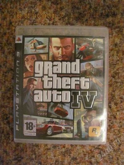 Лот: 918739. Фото: 1. Диск PS3 GTA4. Красноярск