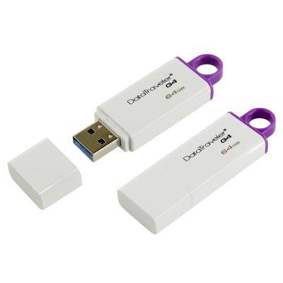 Лот: 14757274. Фото: 1. Флеш-накопитель USB 3.0 64GB Kingston... USB-флеш карты