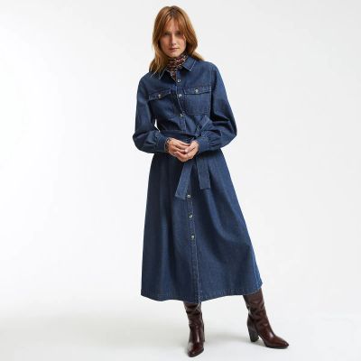 Лот: 24127525. Фото: 1. Платье-рубашка LaRedoute. Платья