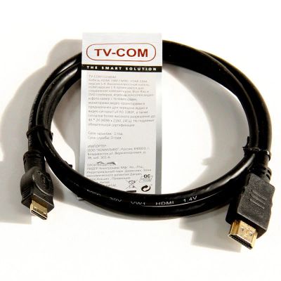 Лот: 10134583. Фото: 1. Кабель HDMI (M) - Mini HDMI (M... Шлейфы, кабели, переходники