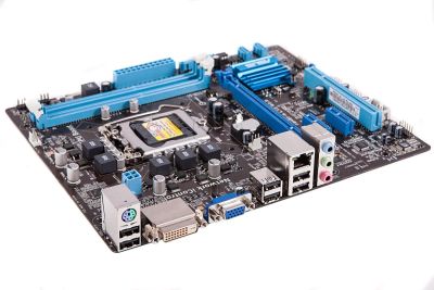 Лот: 7066498. Фото: 1. ASUS P8H61-M LX2/SI (гарантия... Материнские платы