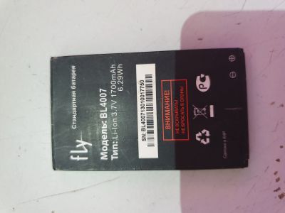 Лот: 14376200. Фото: 1. fly BL4007 акб для DS123, DS130... Аккумуляторы