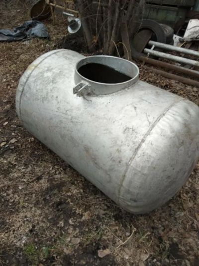 Лот: 13906055. Фото: 1. Алюминиевая бочка 0,6м3. Баки, ёмкости