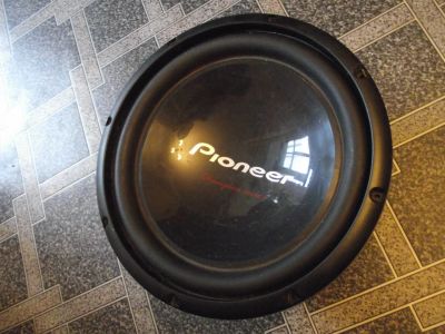Лот: 4364024. Фото: 1. Сгоревший динамик 12" Pioneer... Сабвуферы