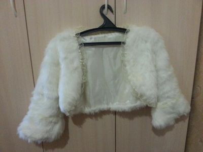 Лот: 7038919. Фото: 1. шубка свадебная. Накидки, шубы