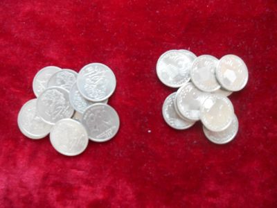 Лот: 25046609. Фото: 1. 1 рубль пушкин спмд - 10 шт снг... Россия после 1991 года