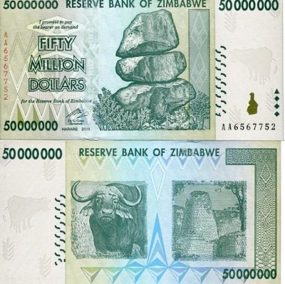 Лот: 4545115. Фото: 1. 50 000 000 долларов 2008 год... Африка